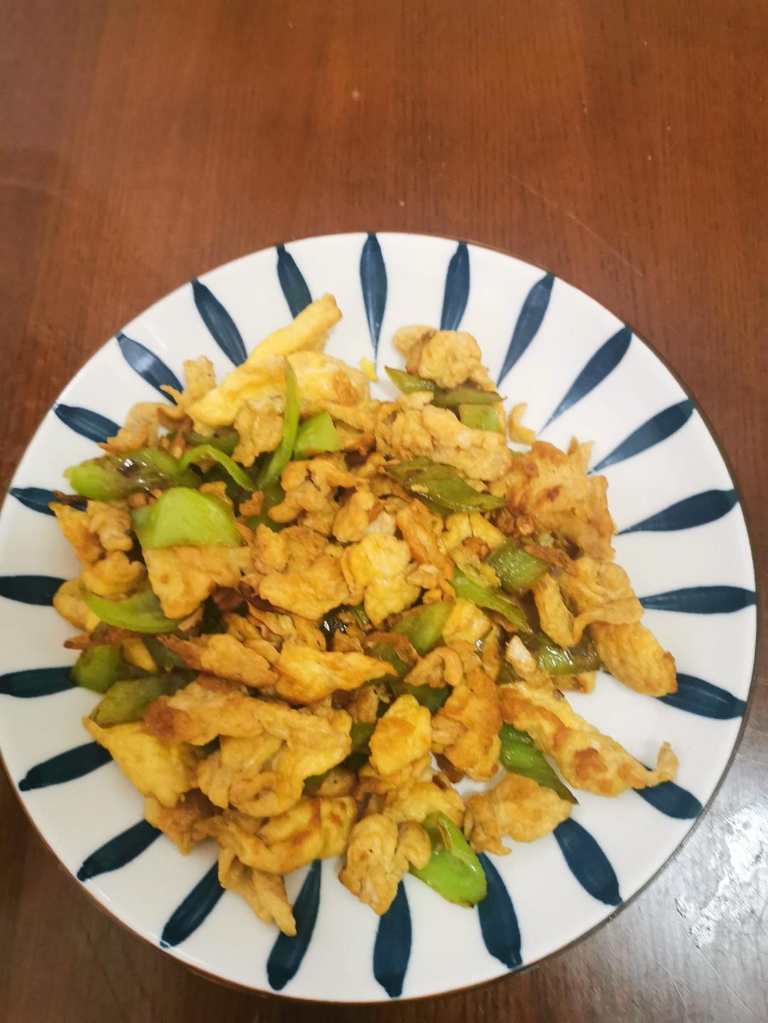青椒炒鸡蛋