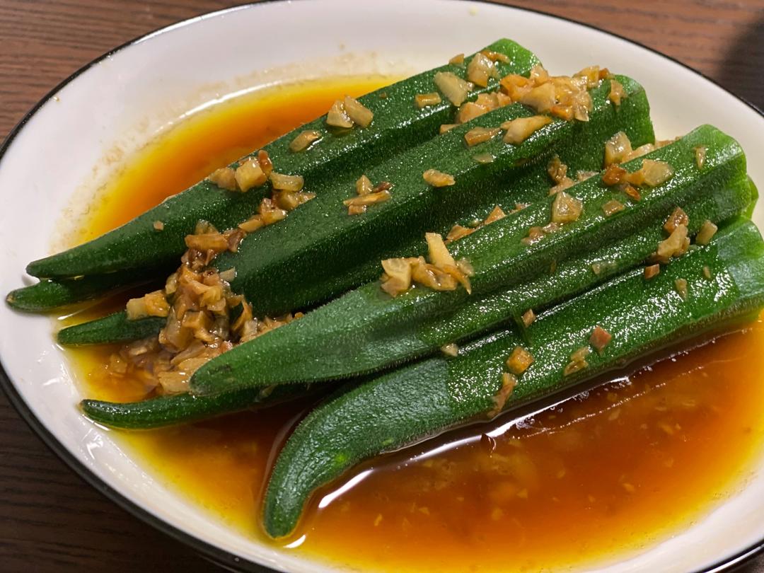 蒜蓉秋葵