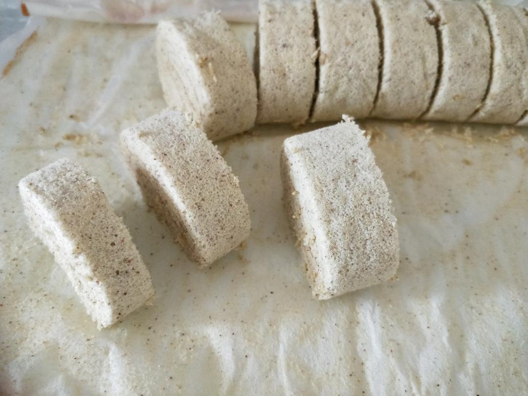 （健康粗粮）无油全麦蛋糕卷