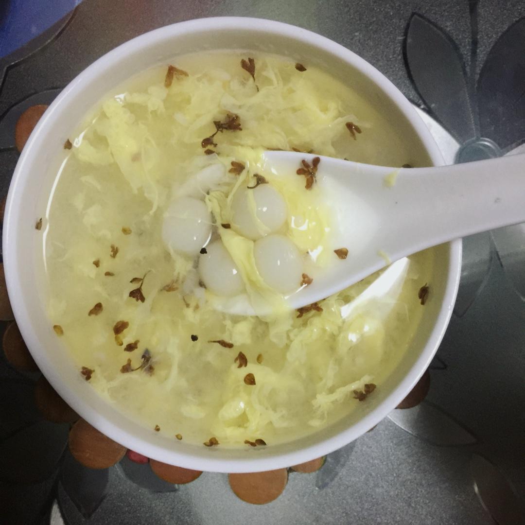 桂花酒酿小圆子