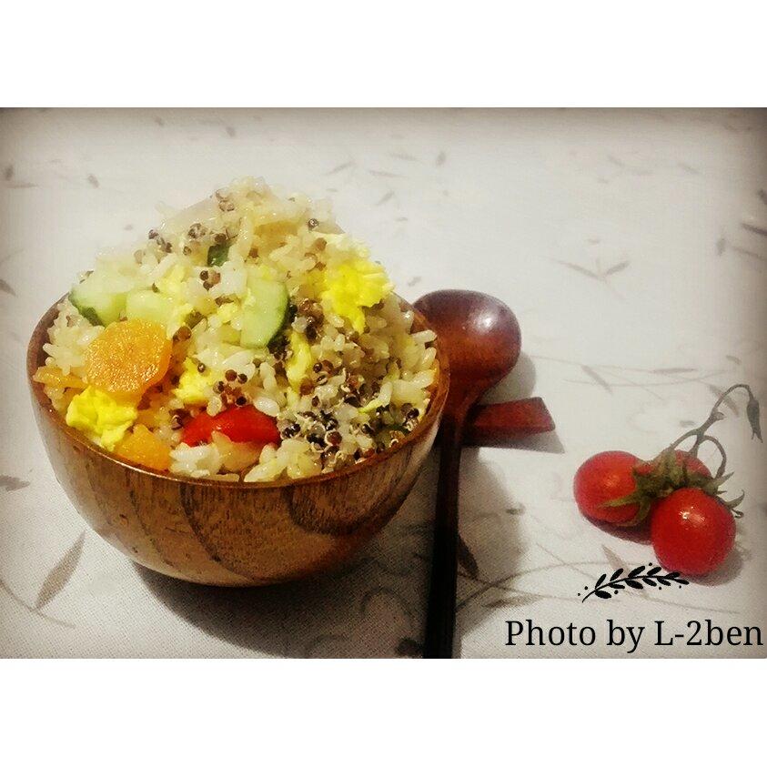 【虾仁蔬菜炒藜麦】营养早餐