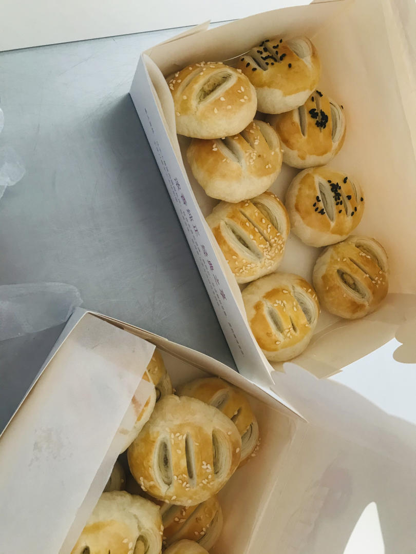 老婆饼（金沙奶黄馅）