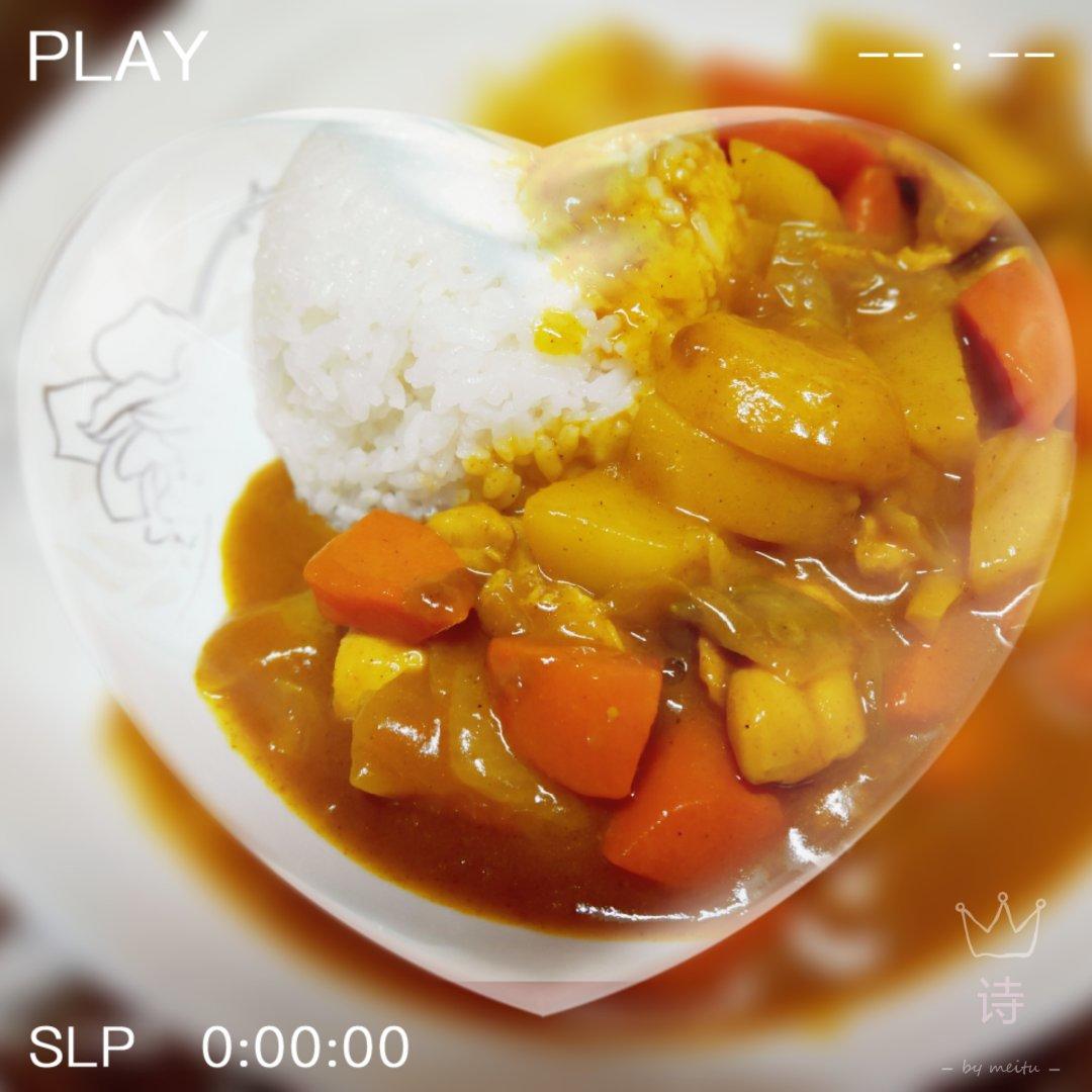 咖喱鸡肉饭
