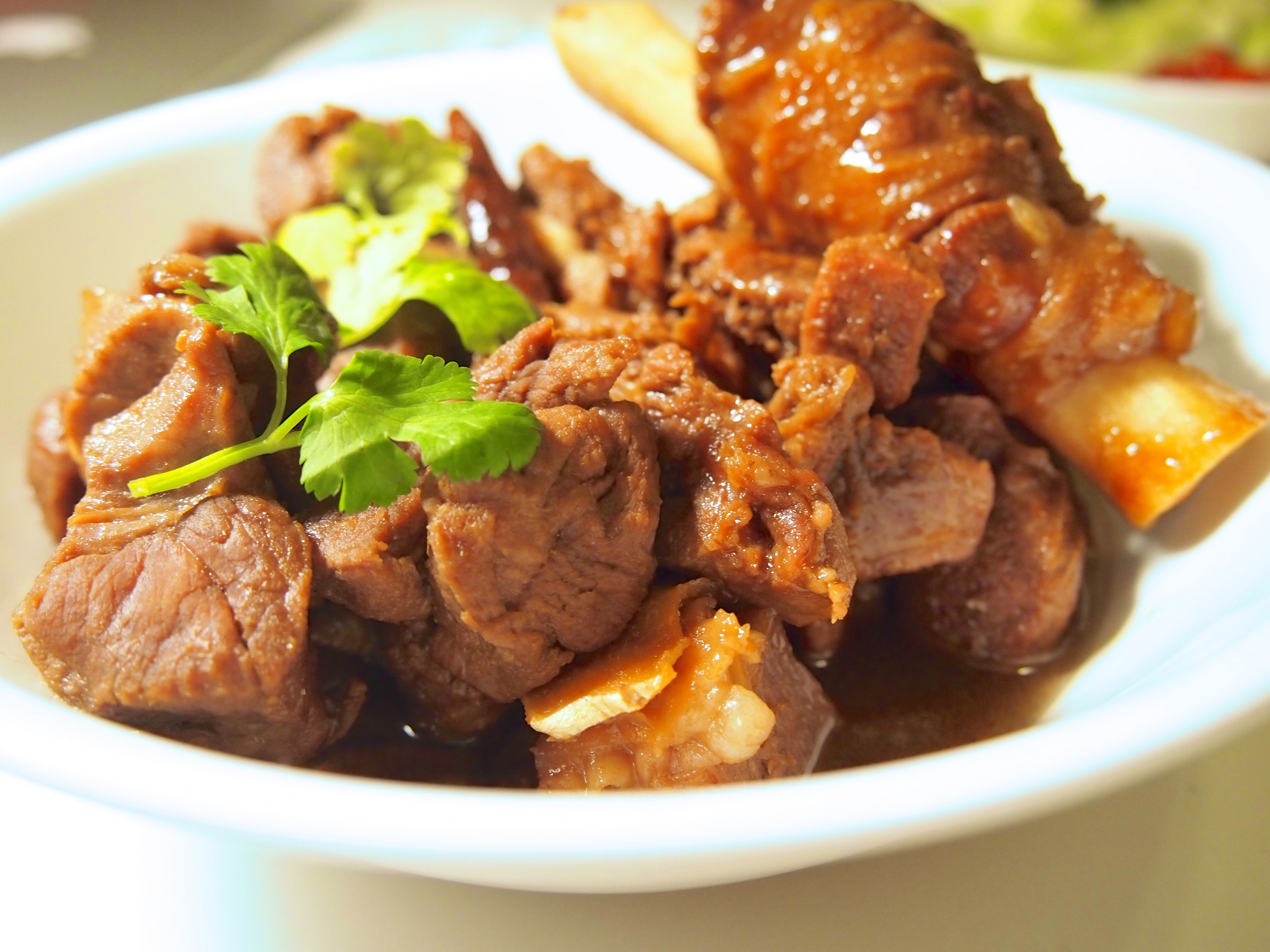 家常菜 红焖羊肉 姜小伦做的红焖羊肉 冬天要吃羊肉啦~(≥▽≤)/~ 炖