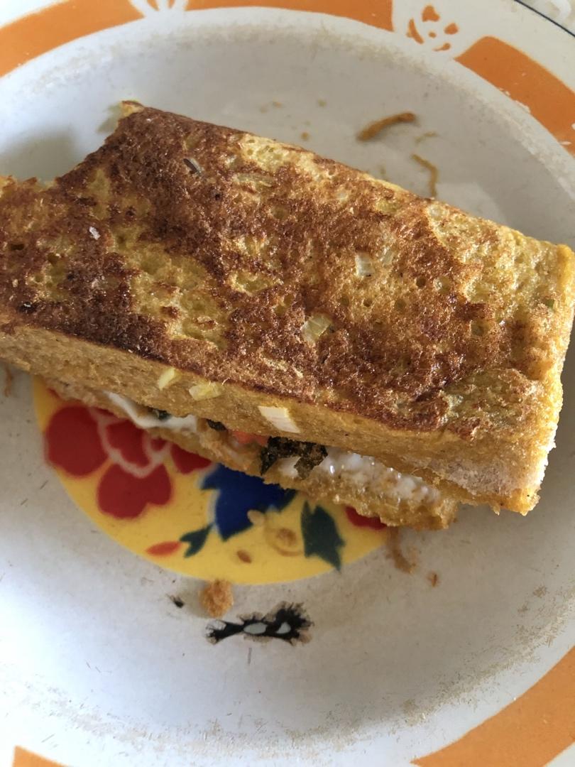 土司片蜕变肉松卷