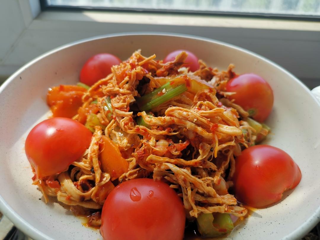 麻辣鸡丝
