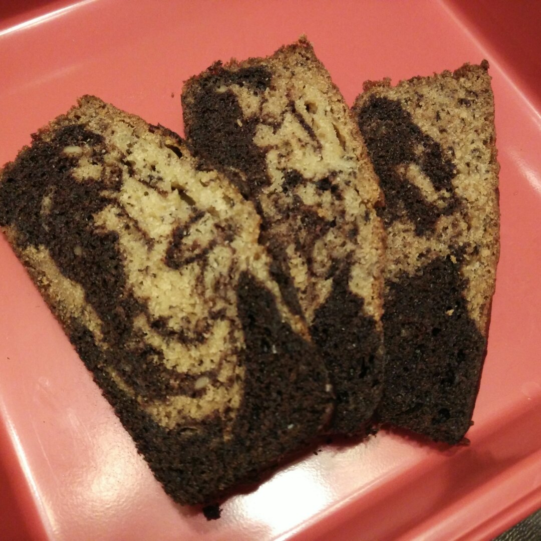 巧克力大理石纹香蕉蛋糕