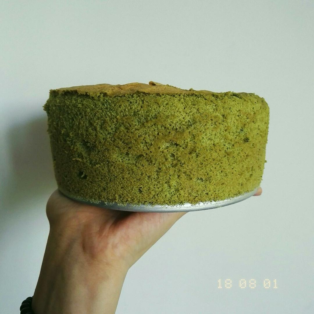 抹茶戚风蛋糕