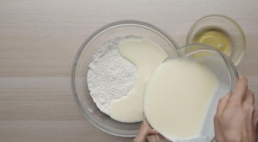 纯奶手撕吐司的做法 步骤1