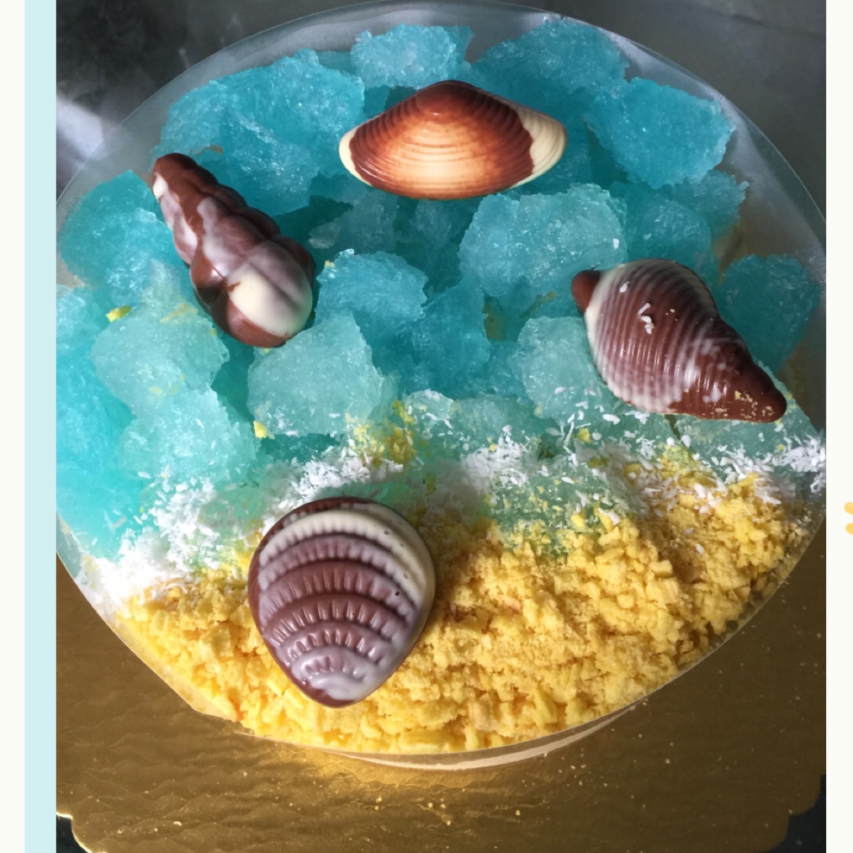 海洋酸奶慕斯蛋糕