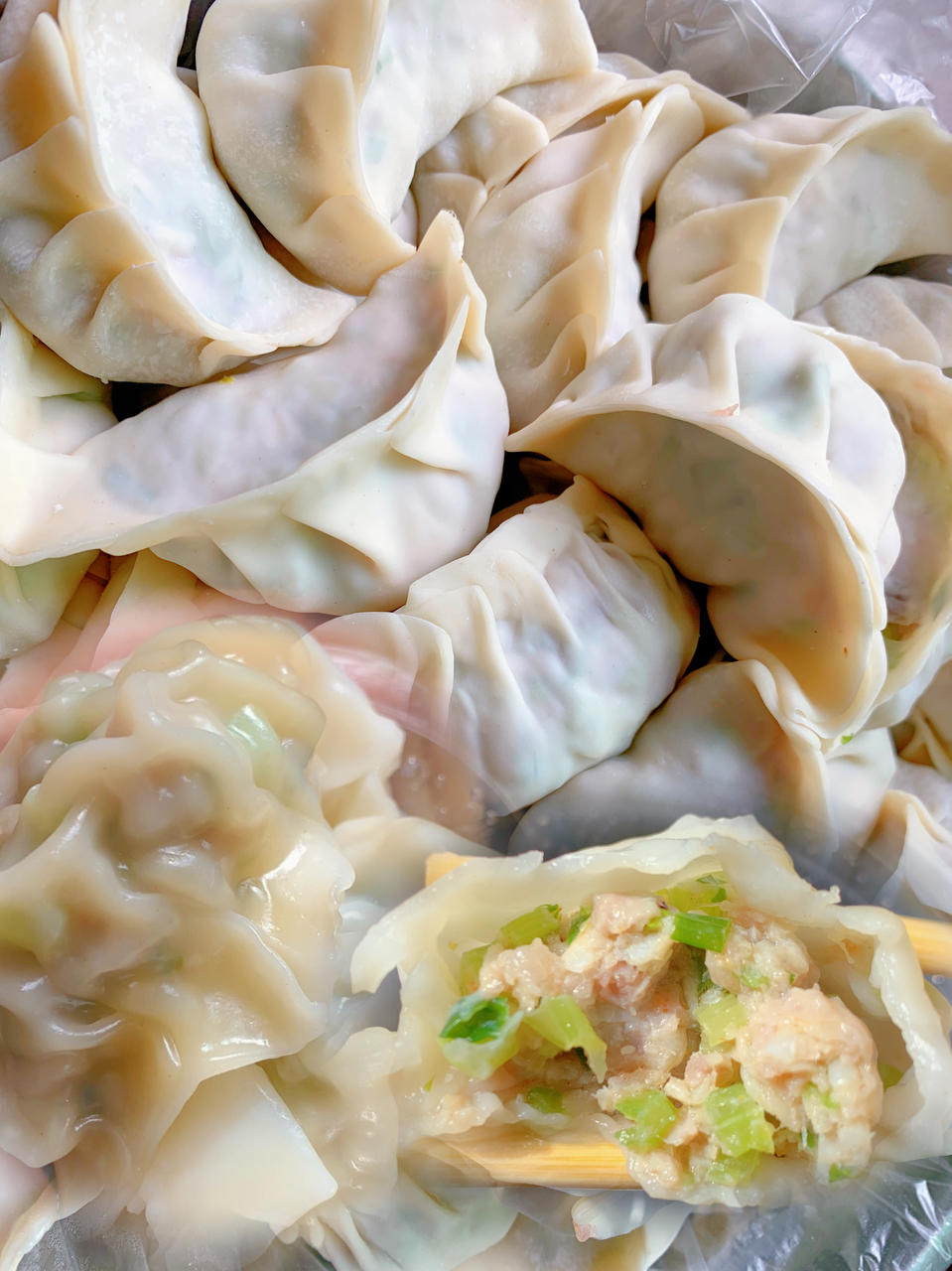 芹菜猪肉馅儿饺子