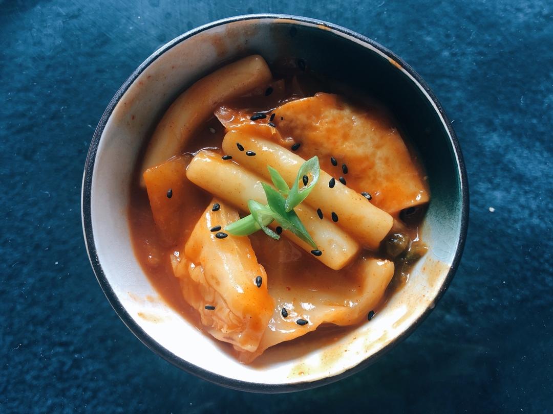 韩式辣炒年糕（or网红芝士套路之芝心年糕）