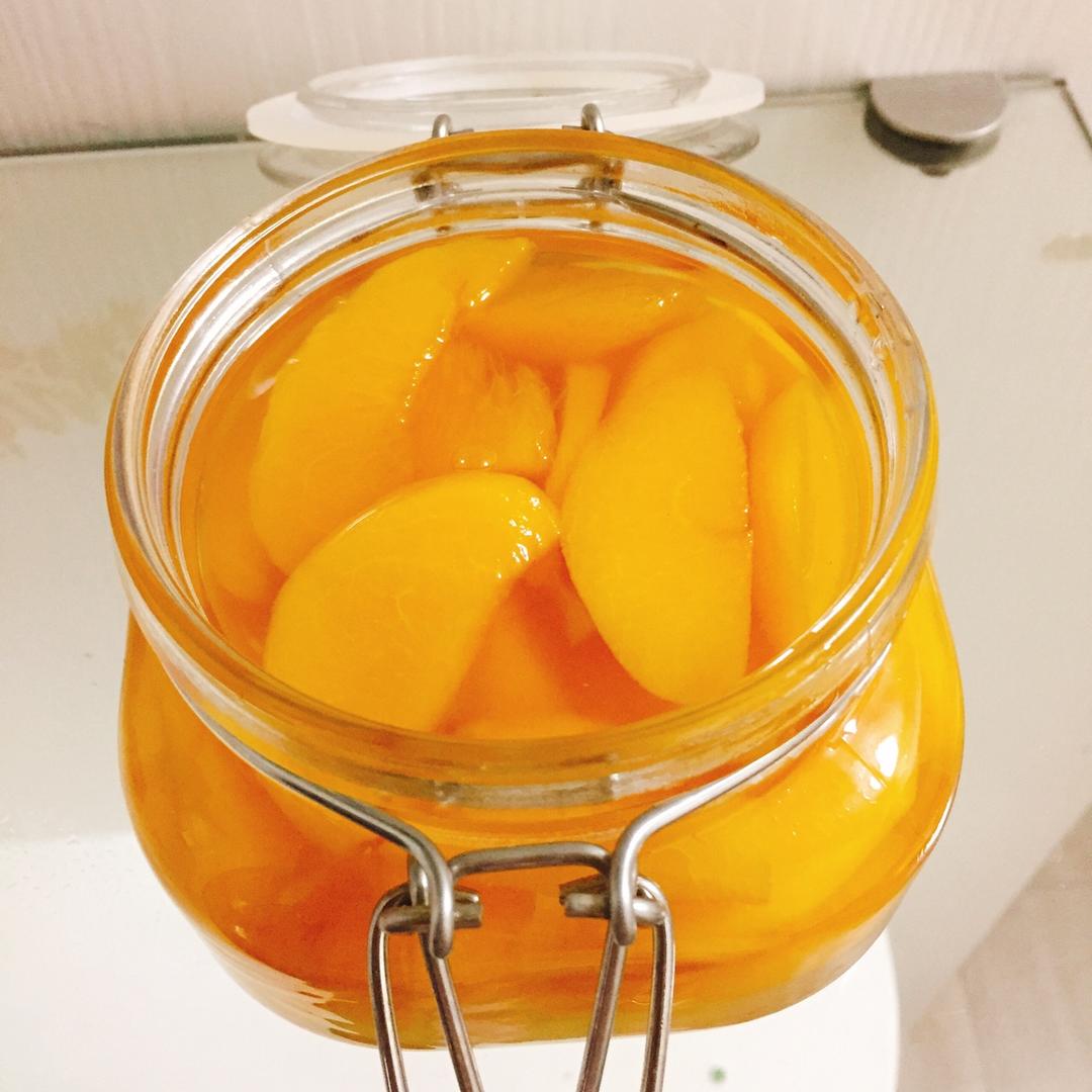 冰糖黄桃罐头（附常温保存方法）