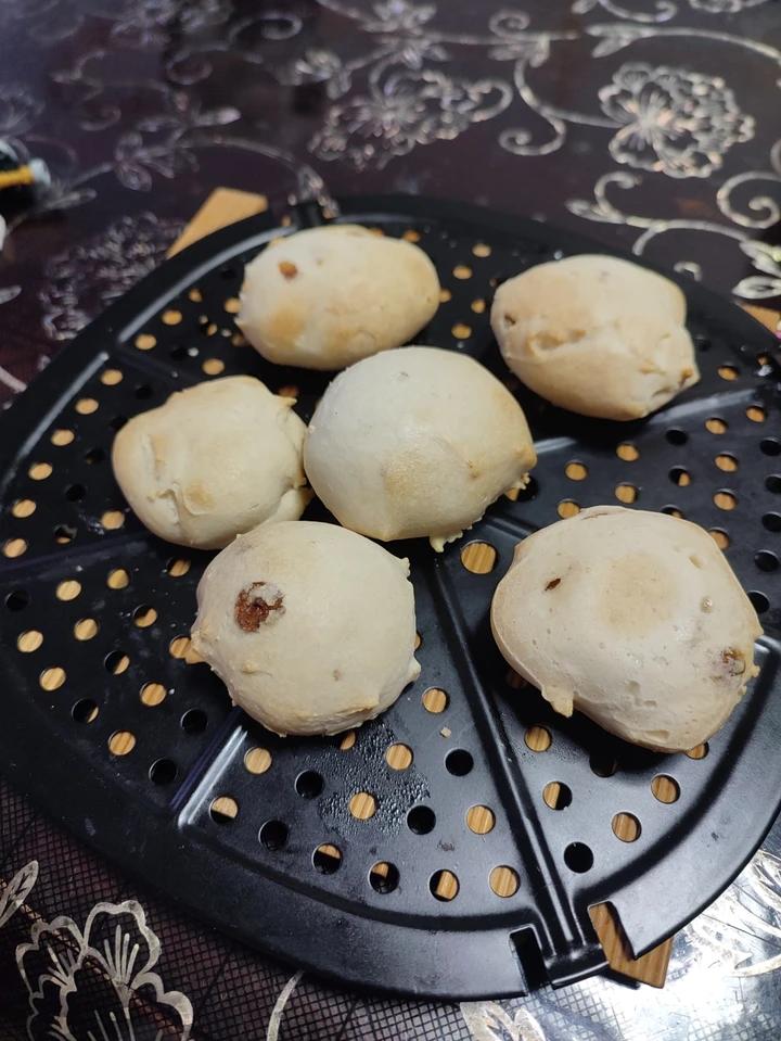 不用预拌粉的手指麻薯包💯成功
