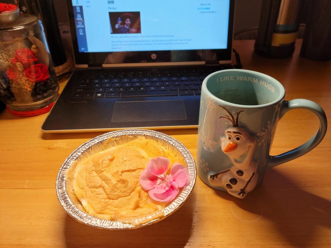 剩的蛋白不要扔                    可以做“云朵舒芙蕾”