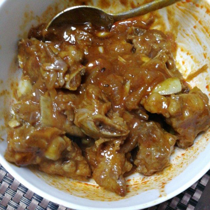 韩式辣酱烧排骨