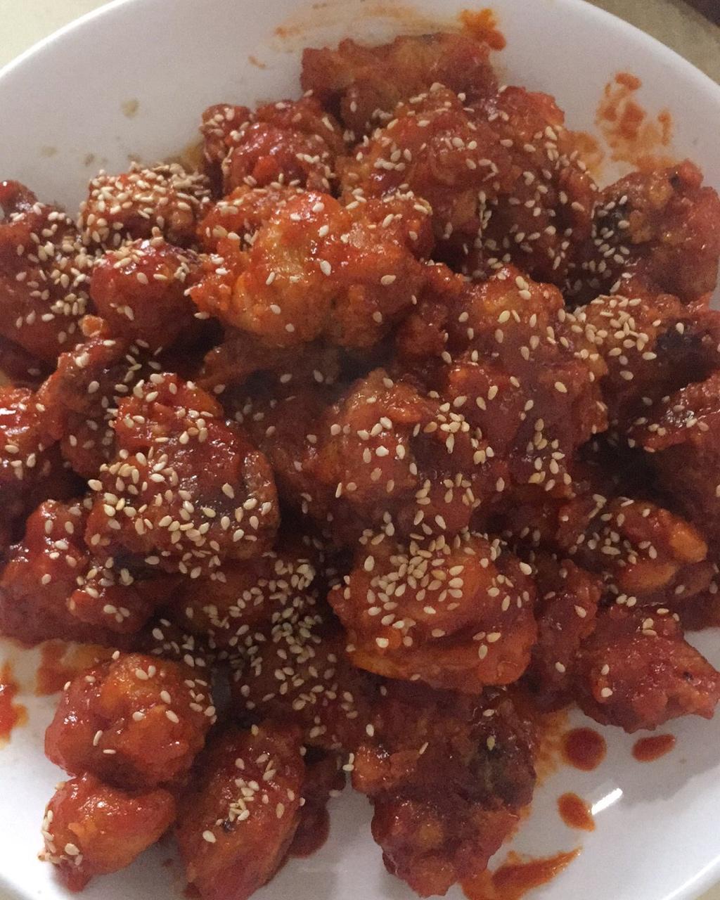 朱效霞做的韩国辣酱炸鸡