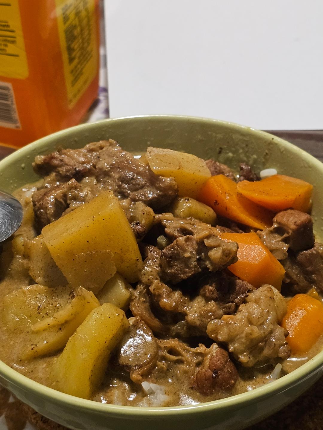 咖喱牛腩-咖喱粉版