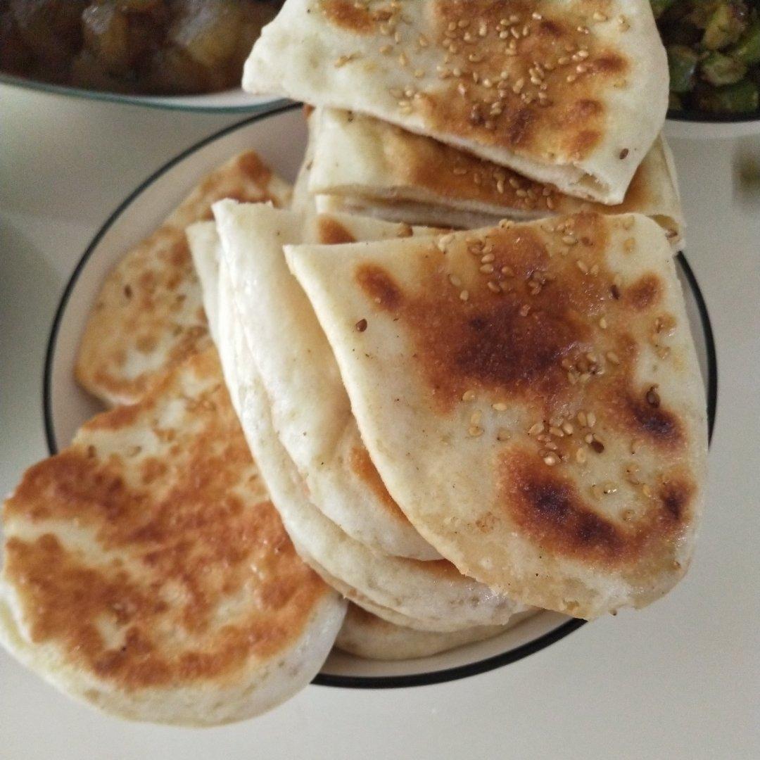 半发面椒盐口袋饼