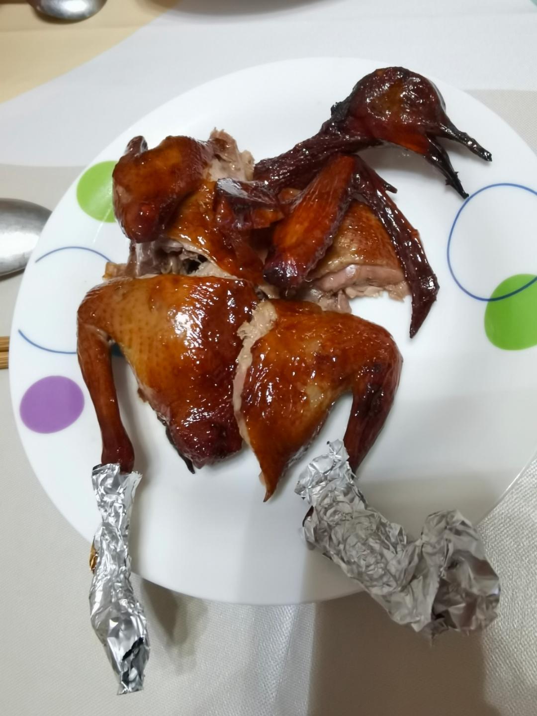 比光明招侍所还好吃的“烤乳鸽”（烤箱版）