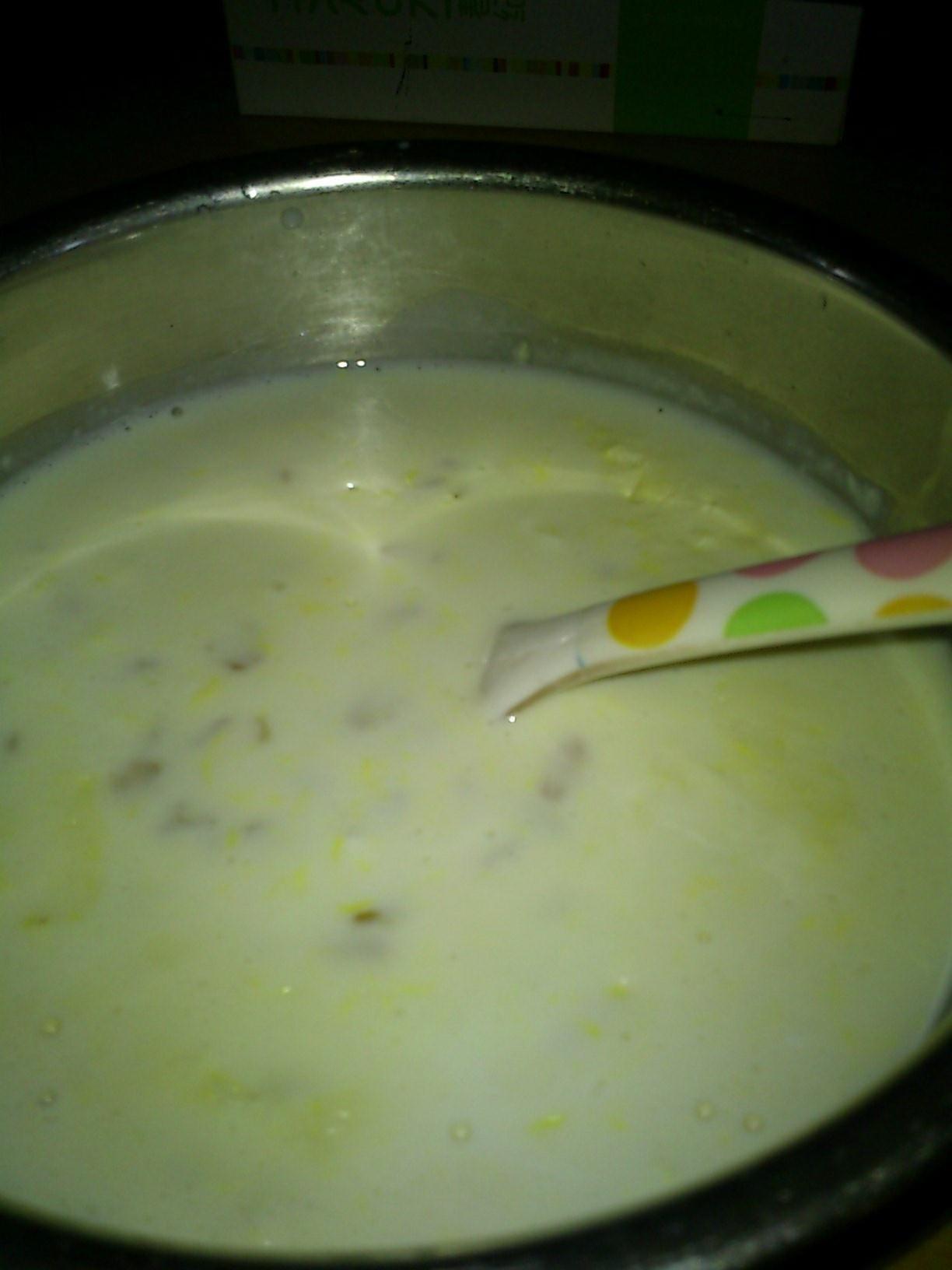 鸡蛋燕麦牛奶的做法