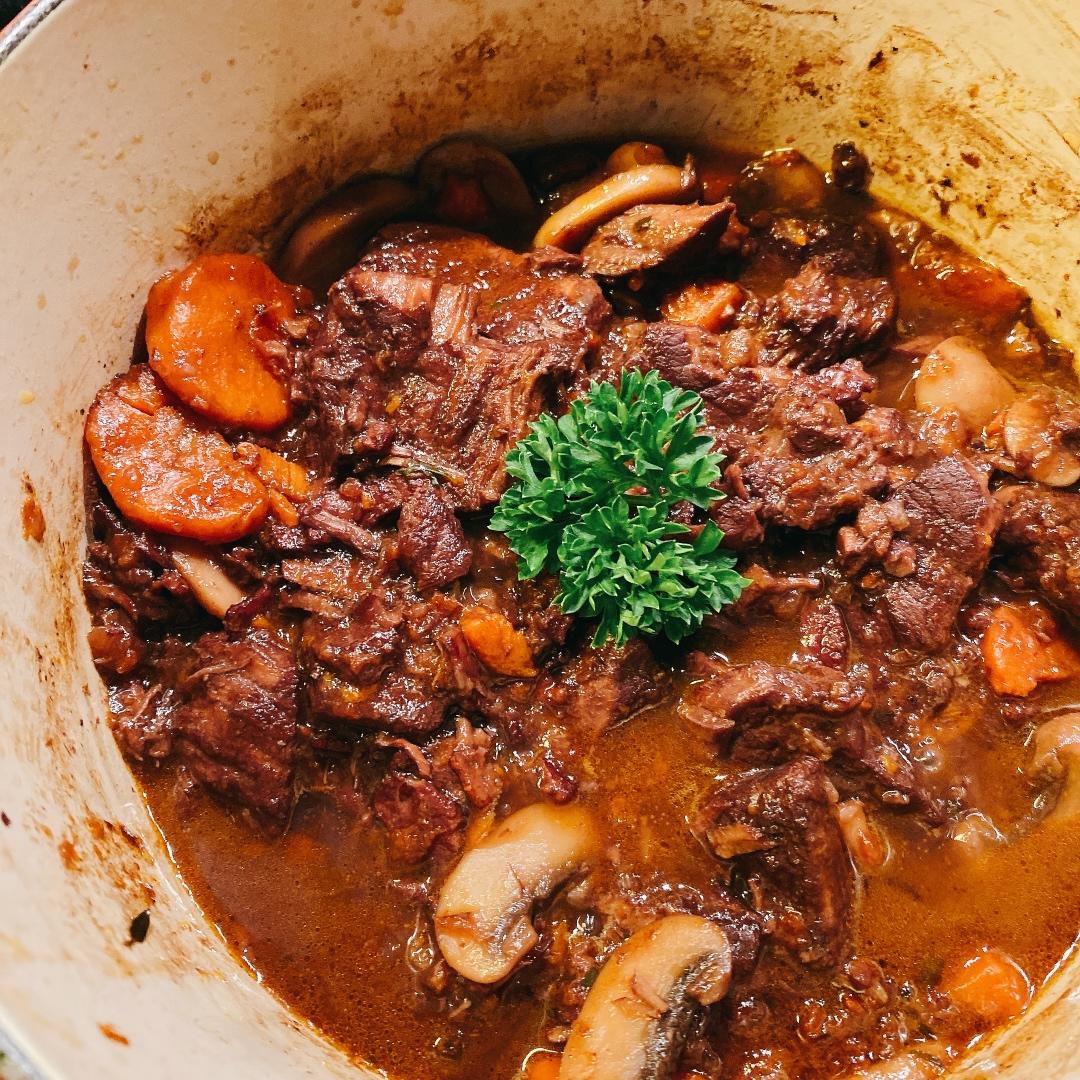 电影《Julie & Julia》原版配方－法式红酒炖牛肉 beef bourguignon
