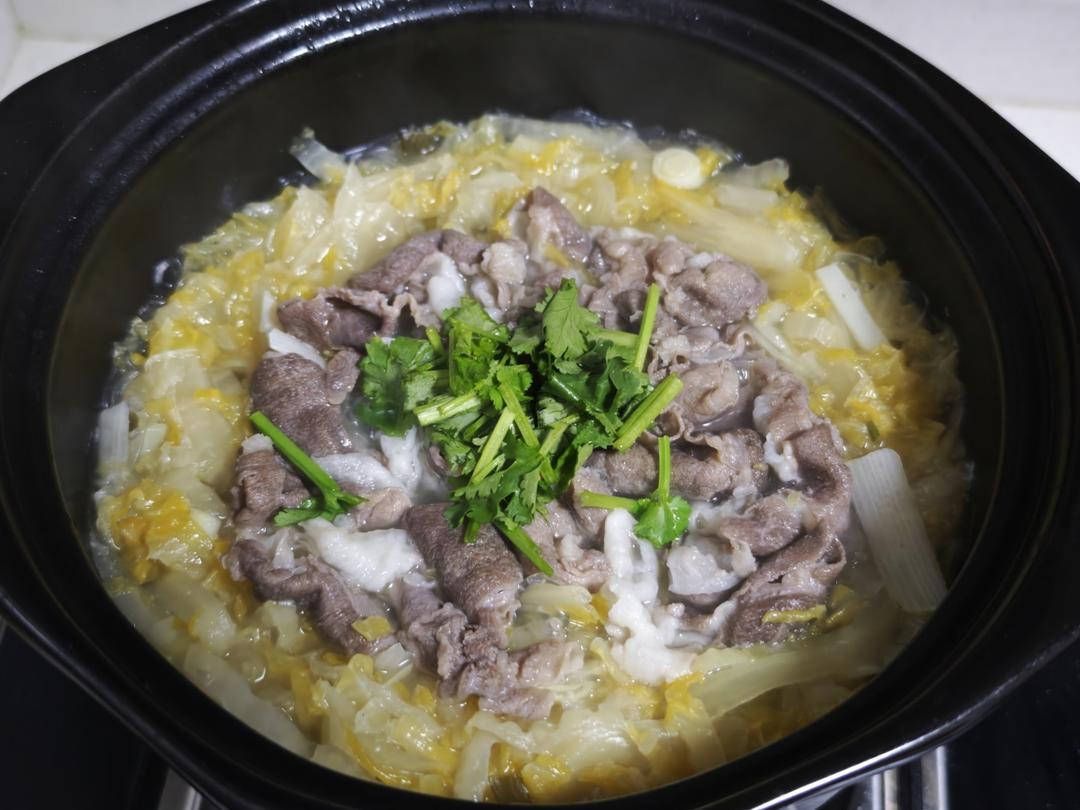 酸菜粉丝羊肉砂锅