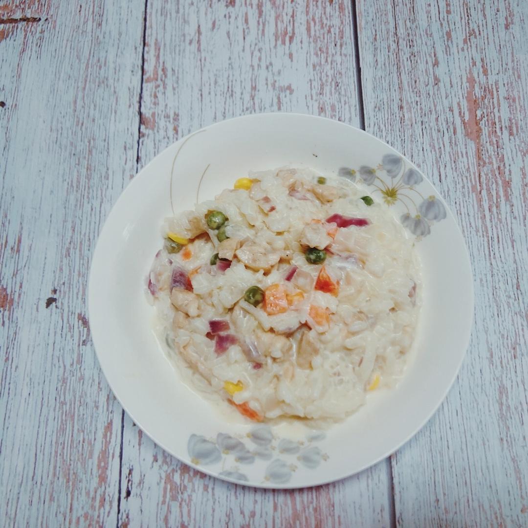 Kiri白色冬日趴－鸡肉芝士烩饭