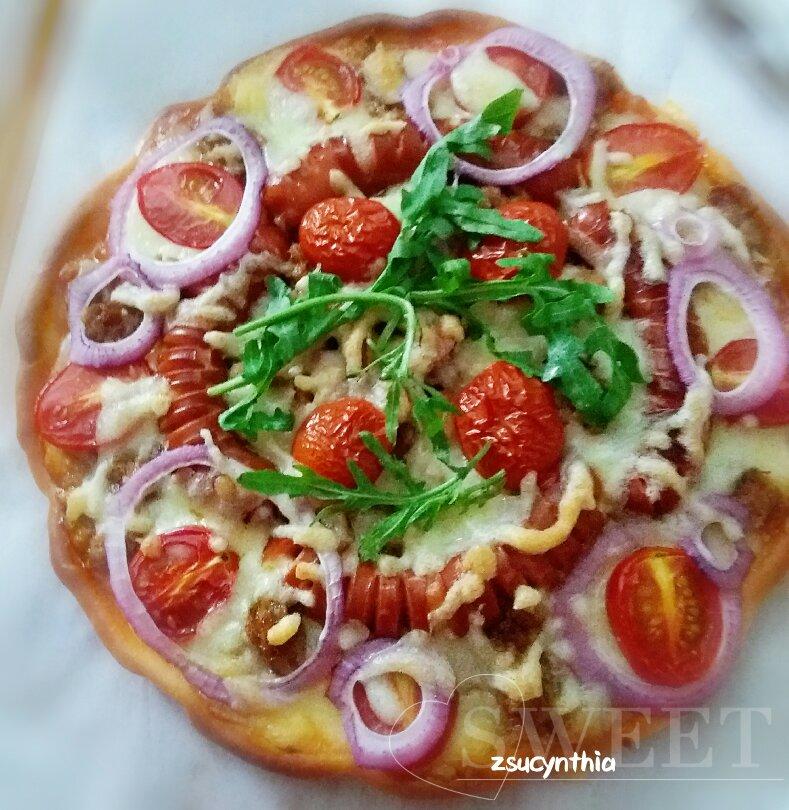 金枪鱼火腿pizza