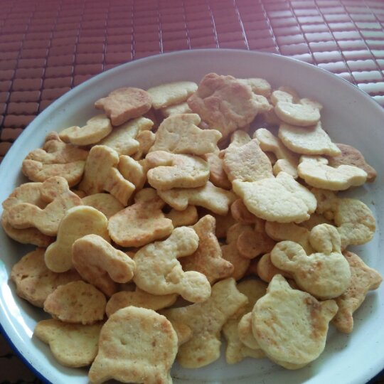 卡通黄油饼干