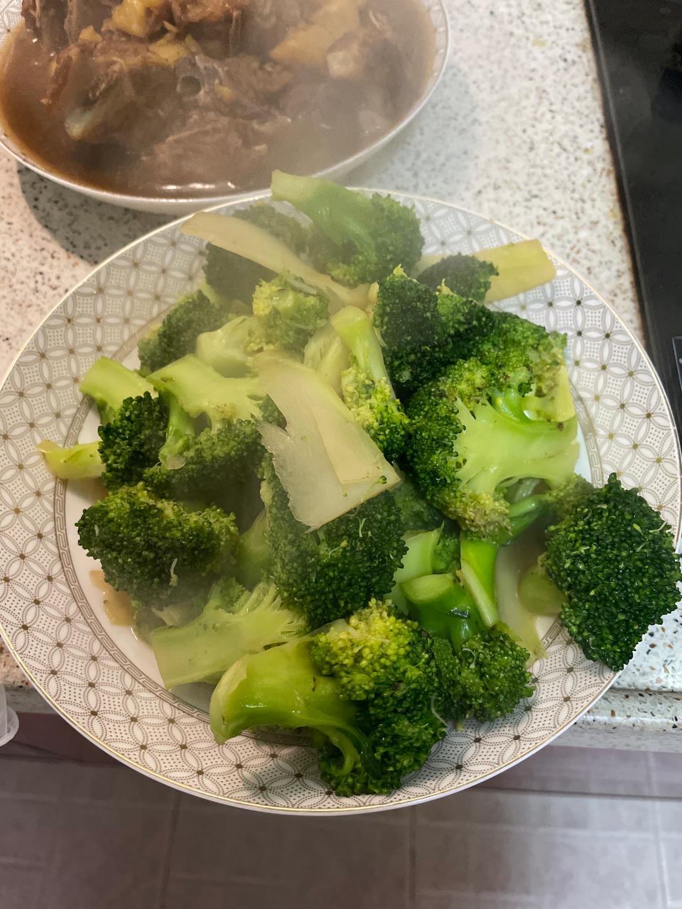 清炒西兰花