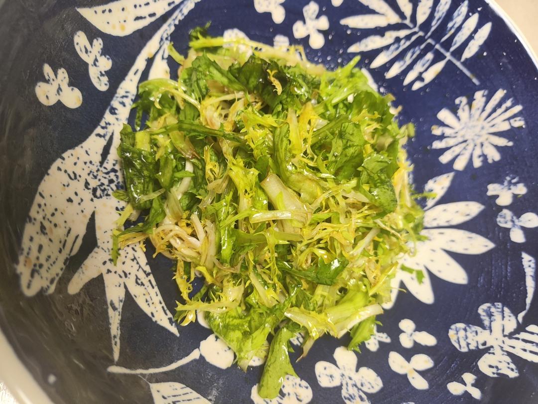 凉拌苦菊——简单爽口