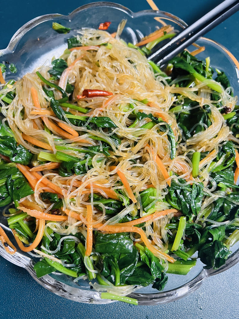 菠菜粉丝