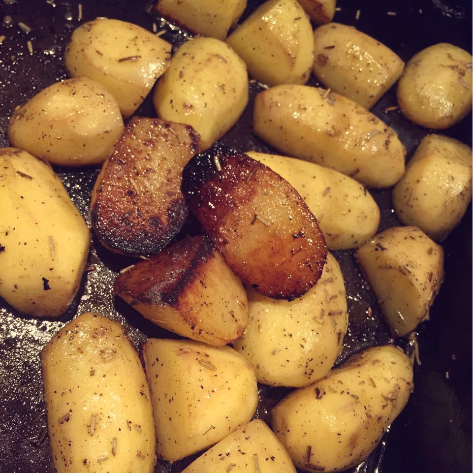 英国菜之放荡烤土豆fondant potato