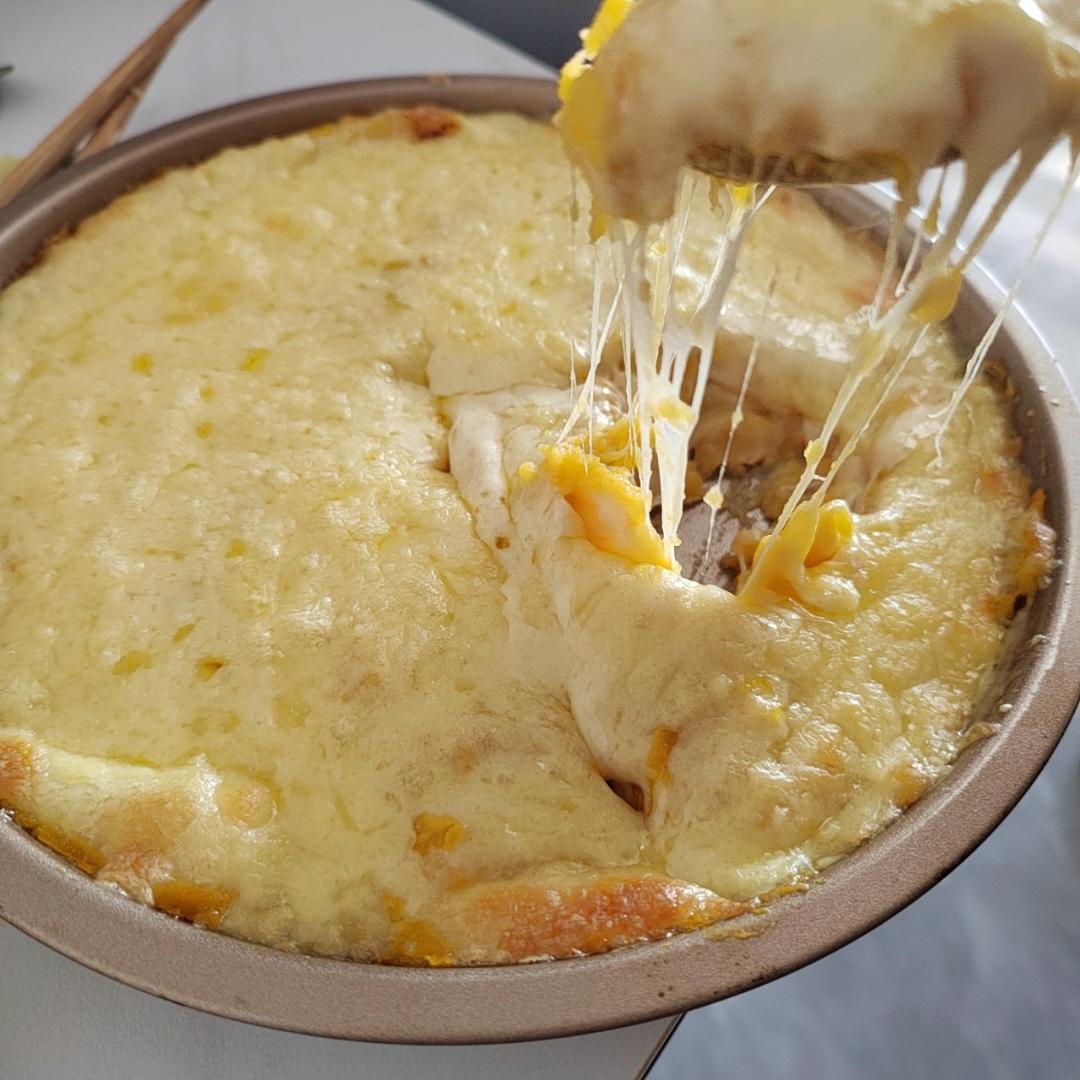 超拉丝芝士焗红薯❗奶香浓郁