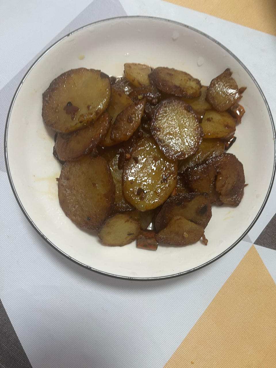 干锅土豆片