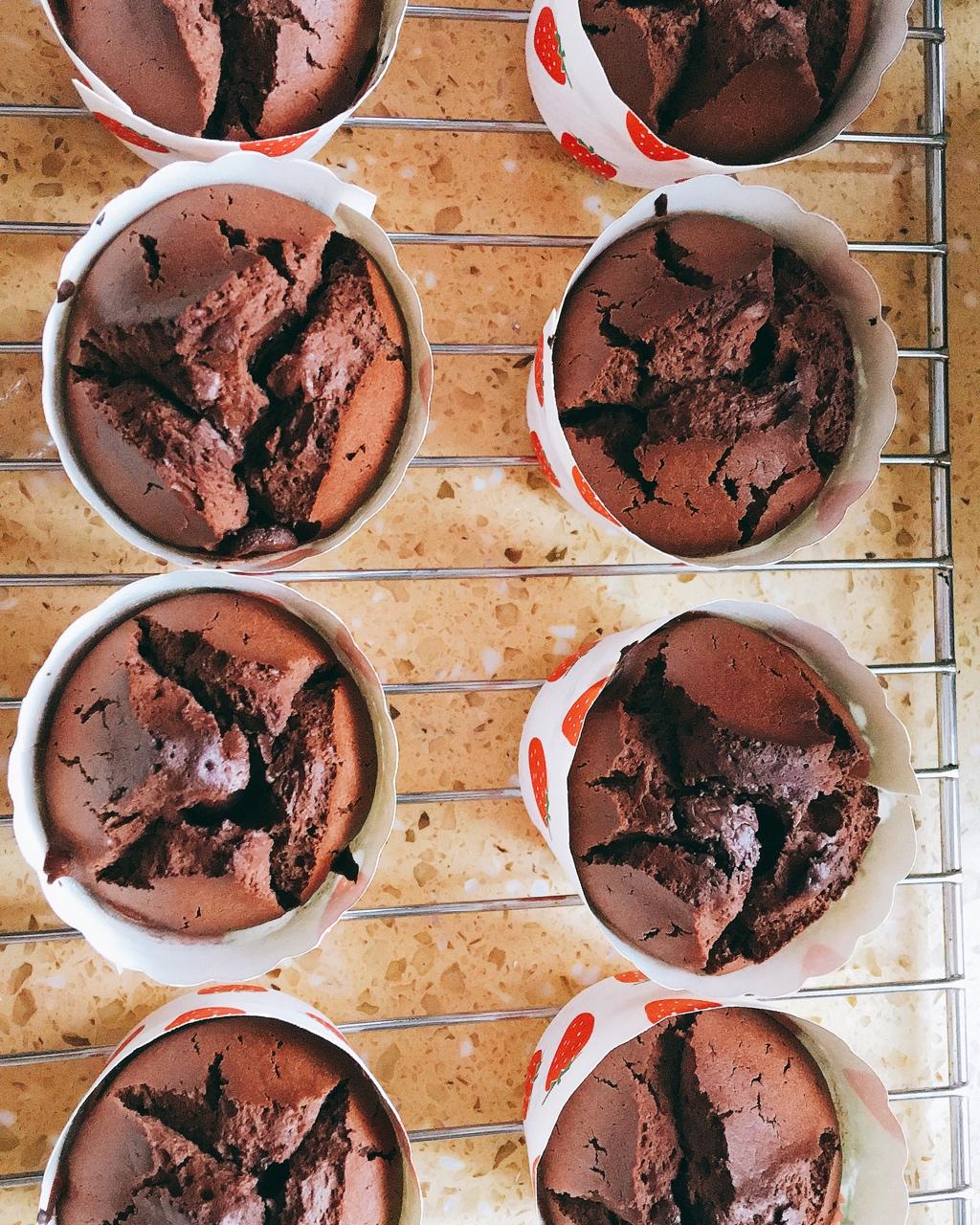 爆浆巧克力蛋糕