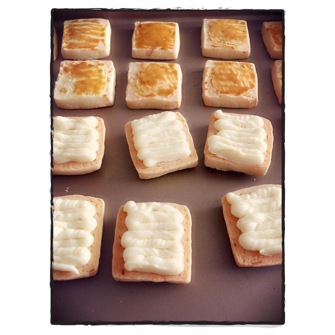 乳酪奶油夹心酥饼