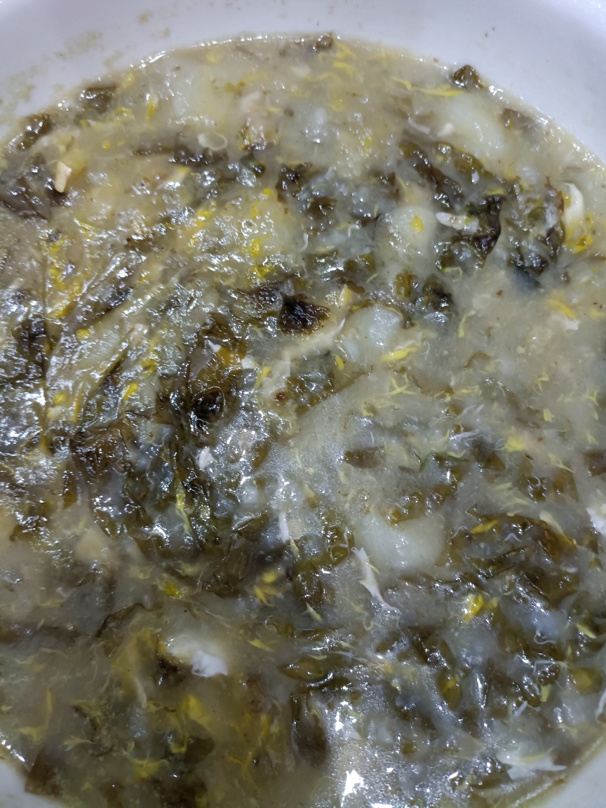 月子餐/下奶又营养的牛肉紫菜淮山蛋花猪蹄汤