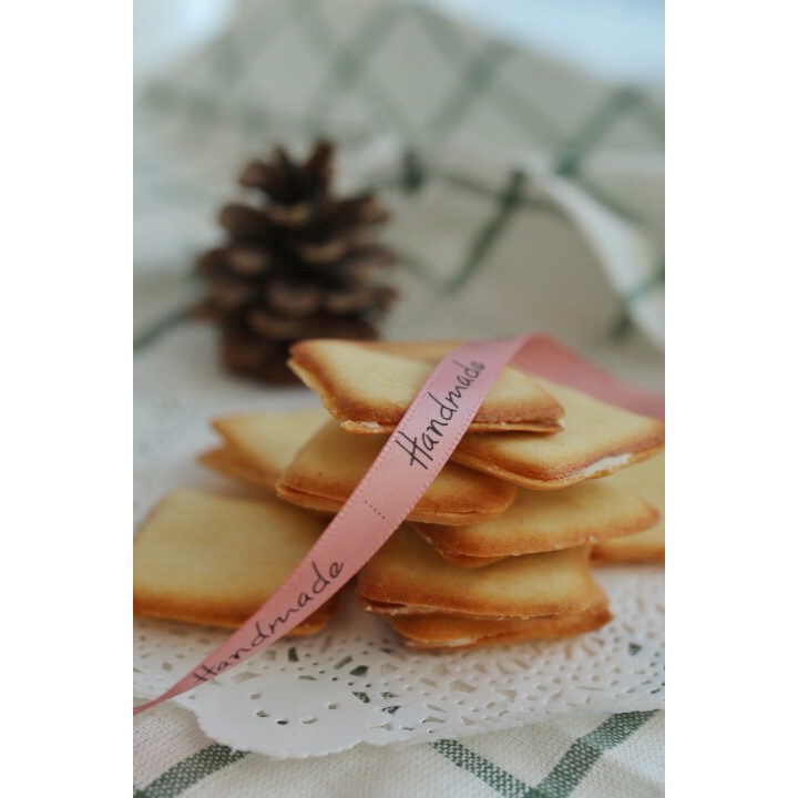 白色恋人风夹心薄饼