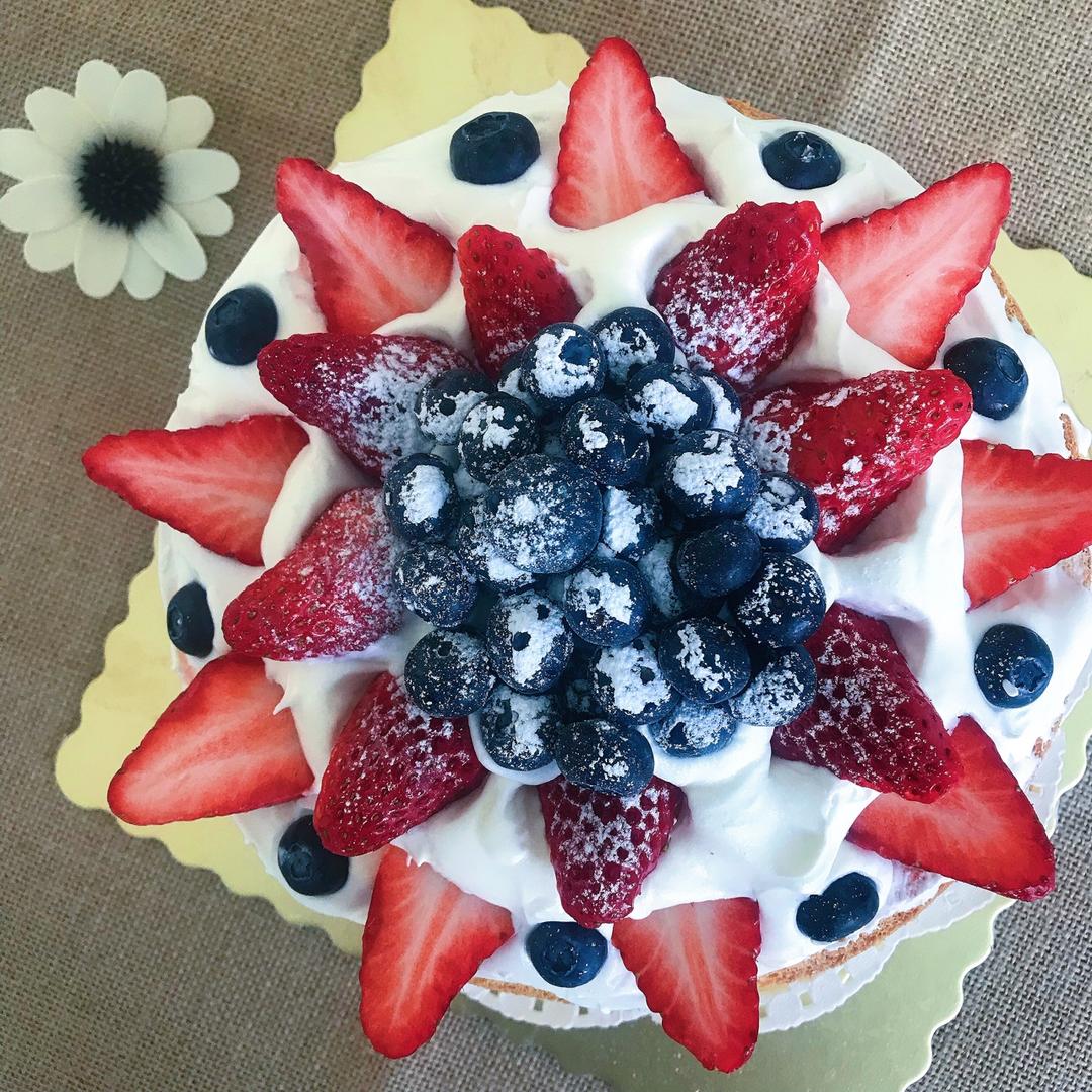 颜值爆表的「水果裸蛋糕」装饰