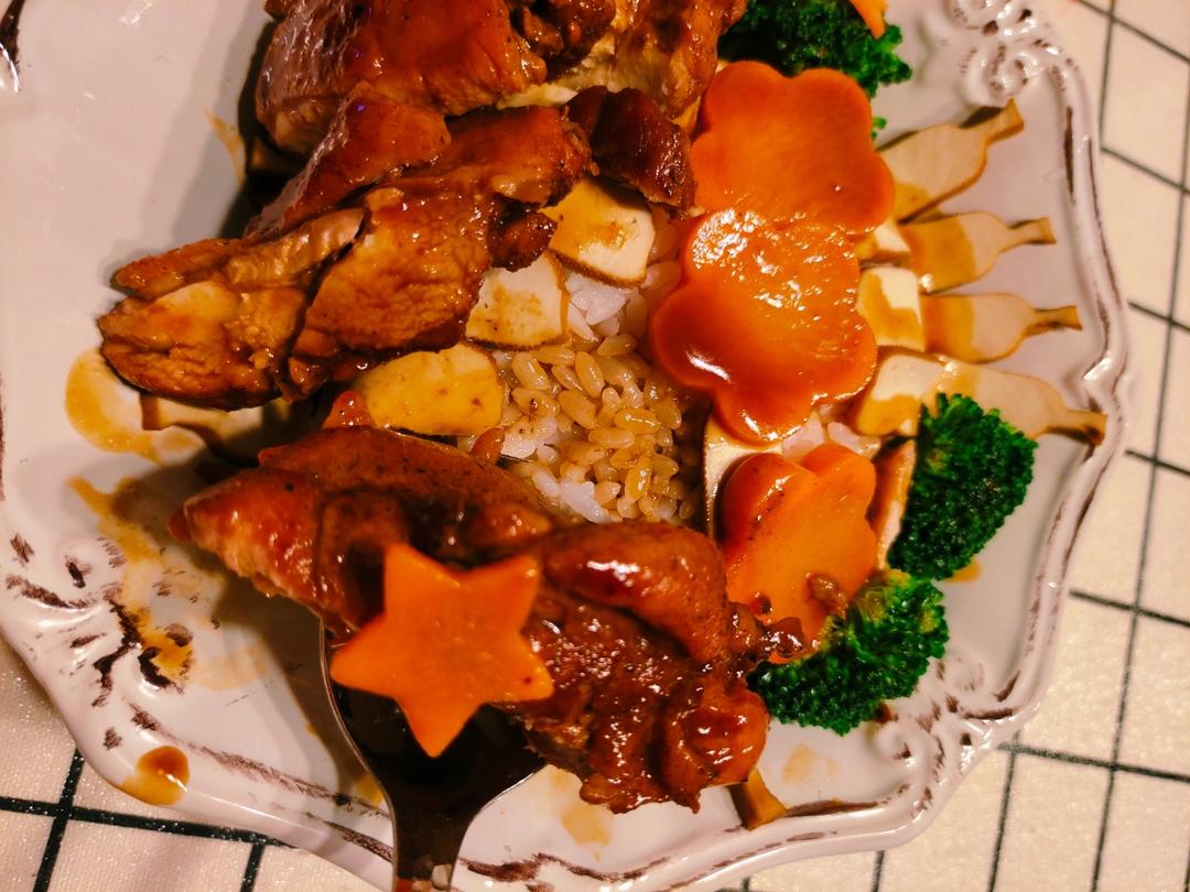 照烧鸡腿饭🔥好吃到舔碗‼️简单零失败
