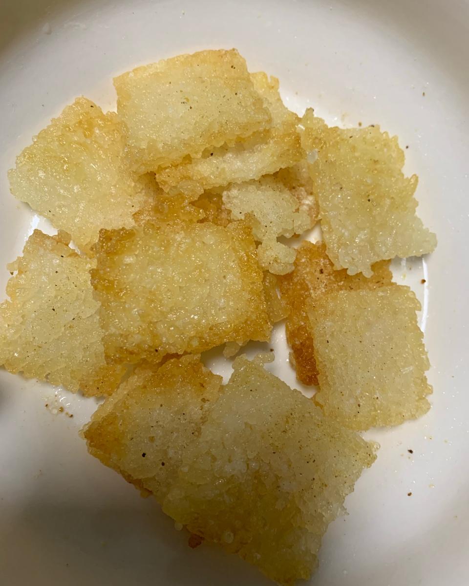 锅巴：巧用剩米饭