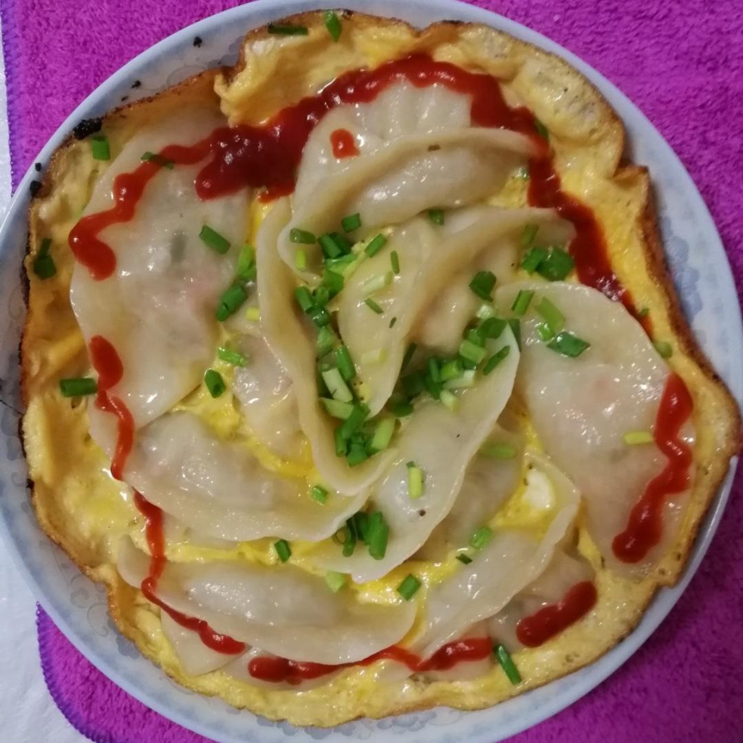 懒人快手抱蛋煎饺