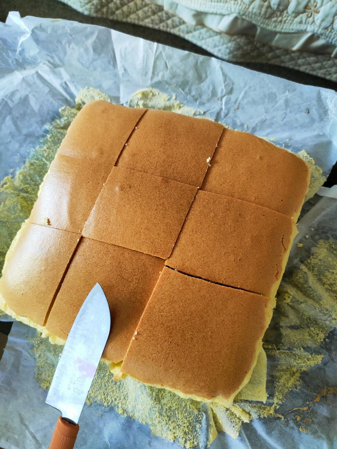 不需要水浴的古早蛋糕