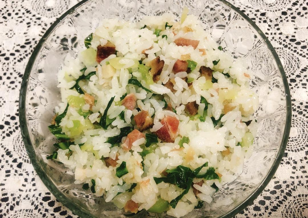 猪油咸肉菜饭