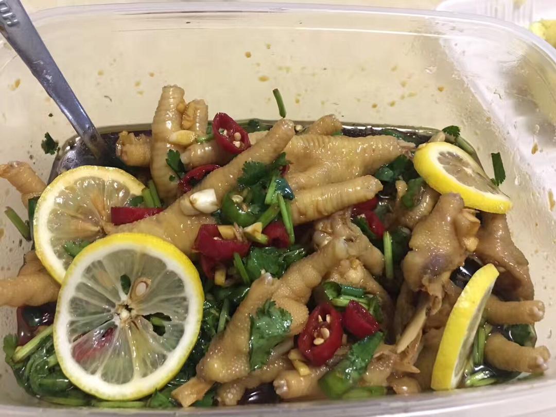 超好吃的🍋酸辣凤爪