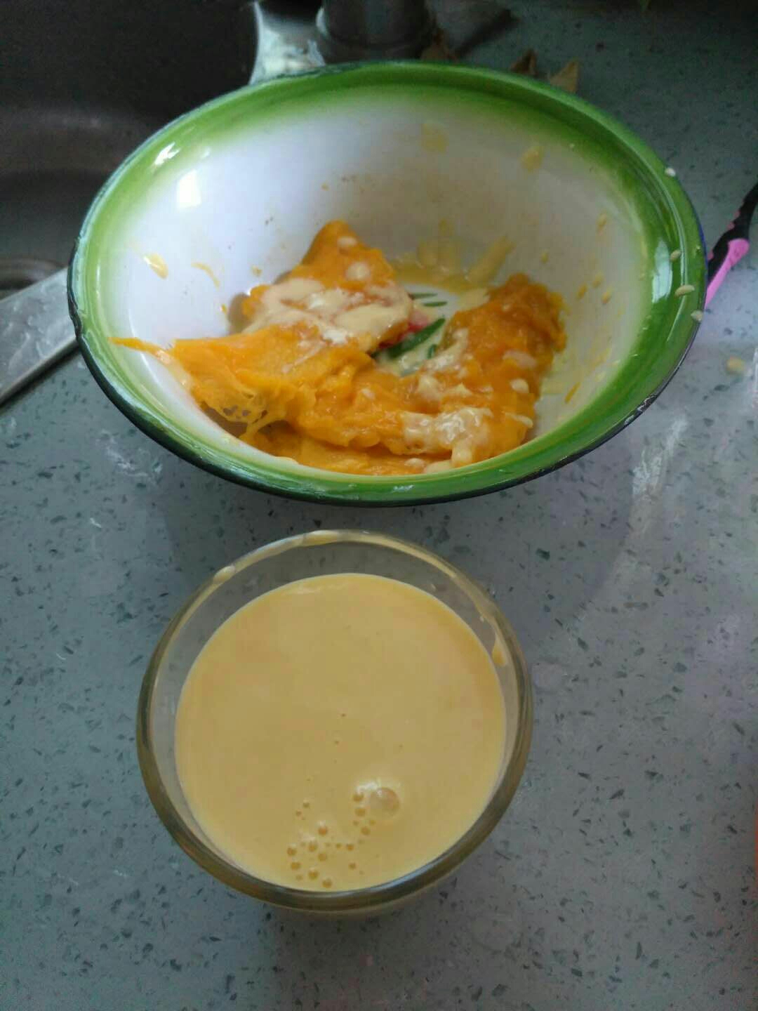 牛奶芒果汁的做法