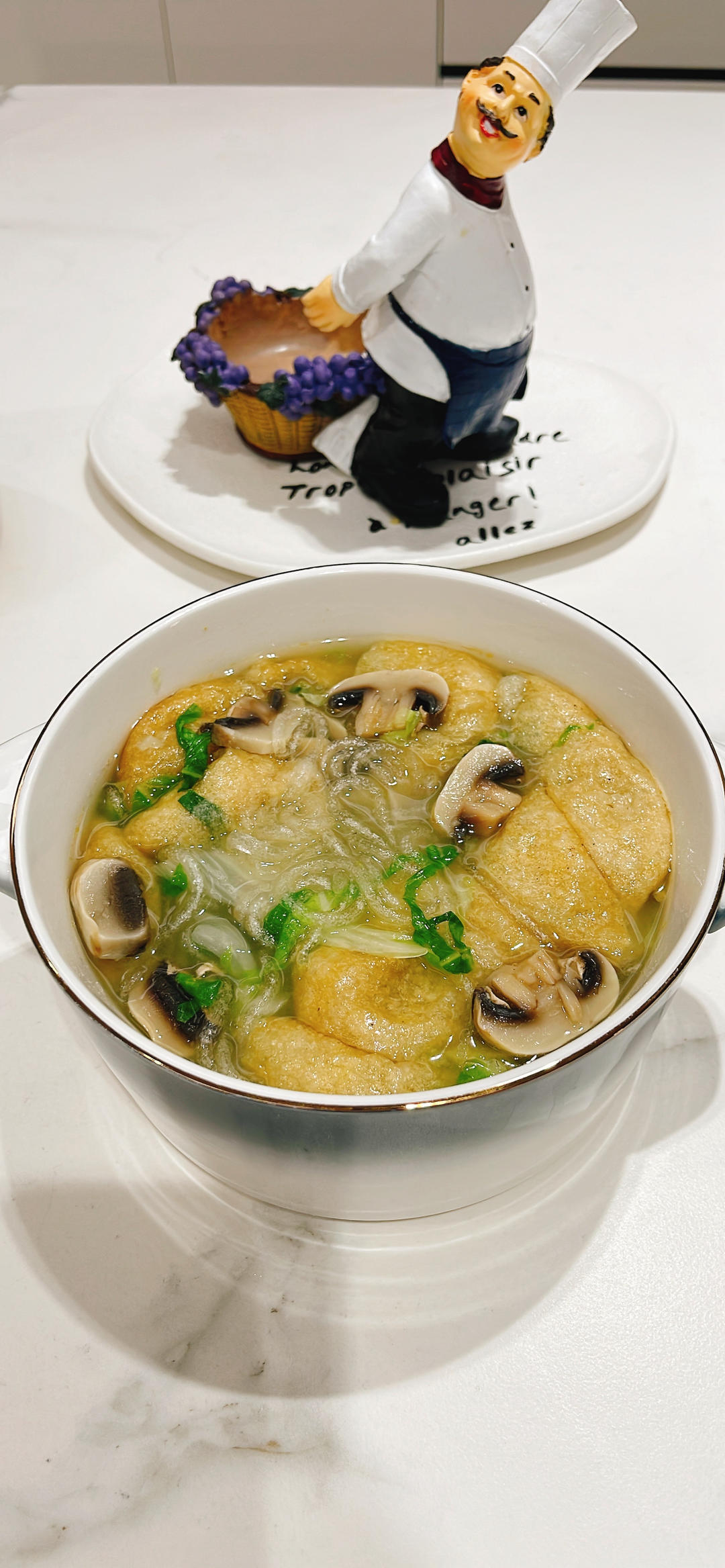 油面筋粉丝汤（美善品版）