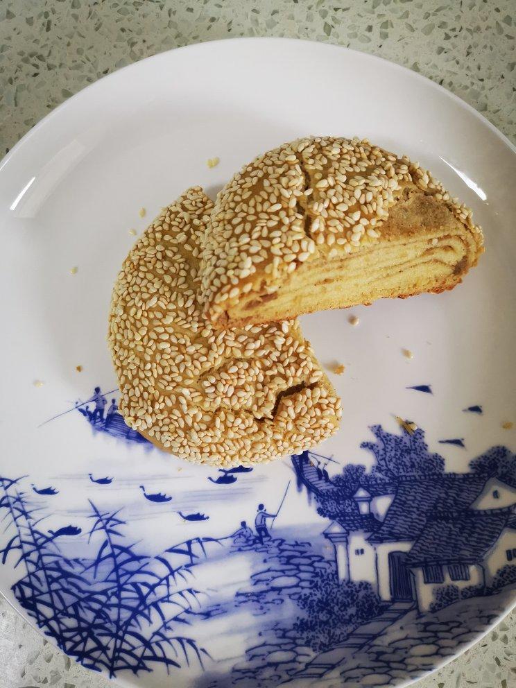 老北京五香麻酱烧饼